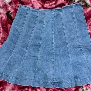 Zara, Blue Jean Skirt